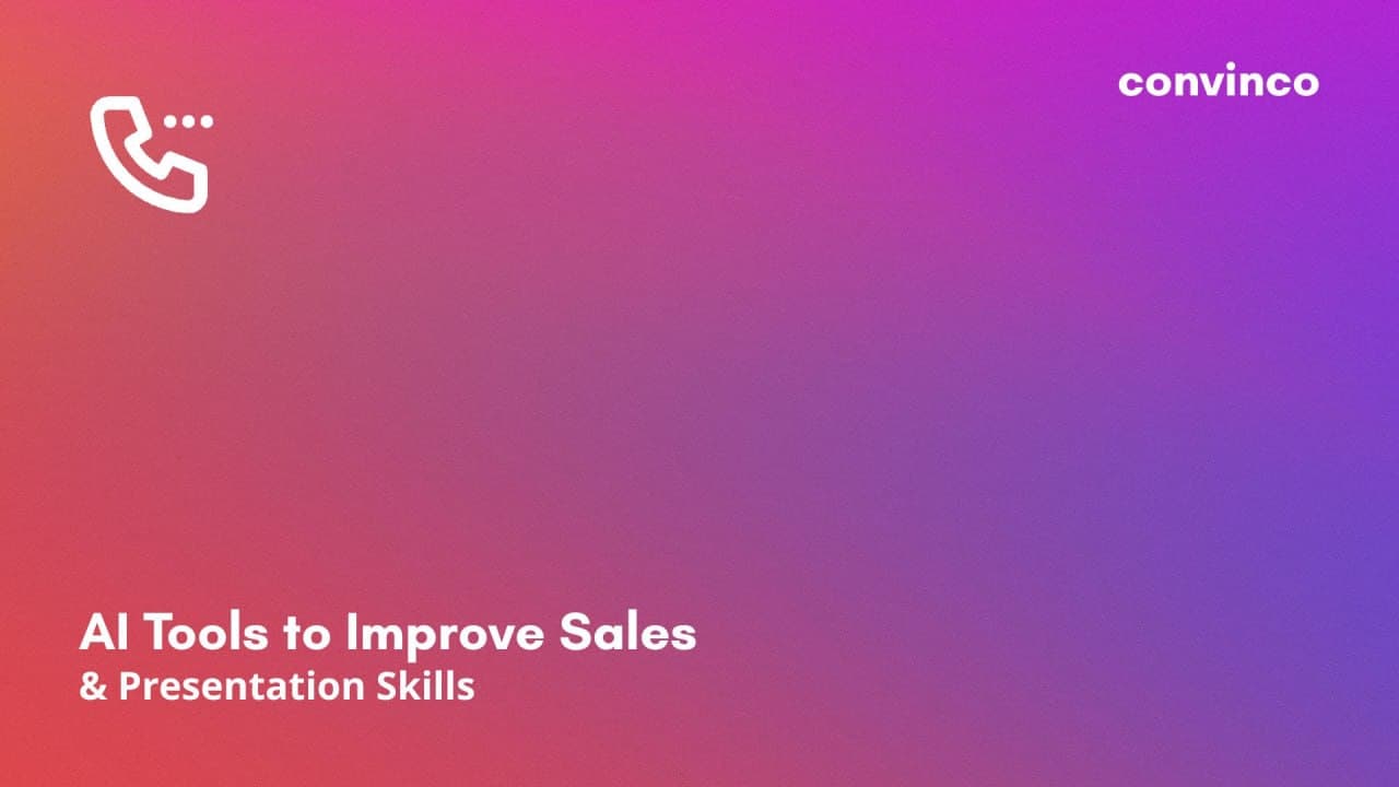 AI Tools to Improve Sales & Presentation Skills cover image