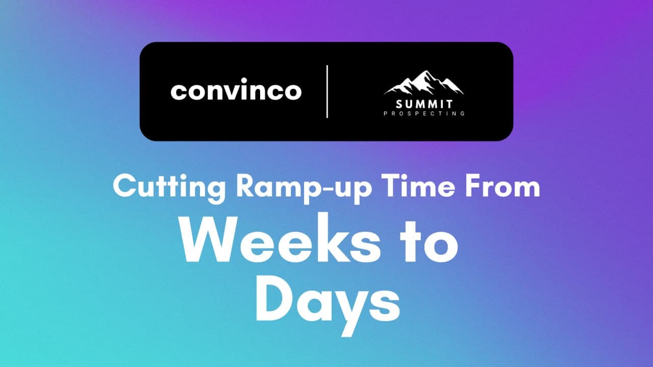 How Summit Prospecting Bypassed Weeks of Per-Campaign Ramp Time to Put Callers on the Phones Sooner with Convinco cover image