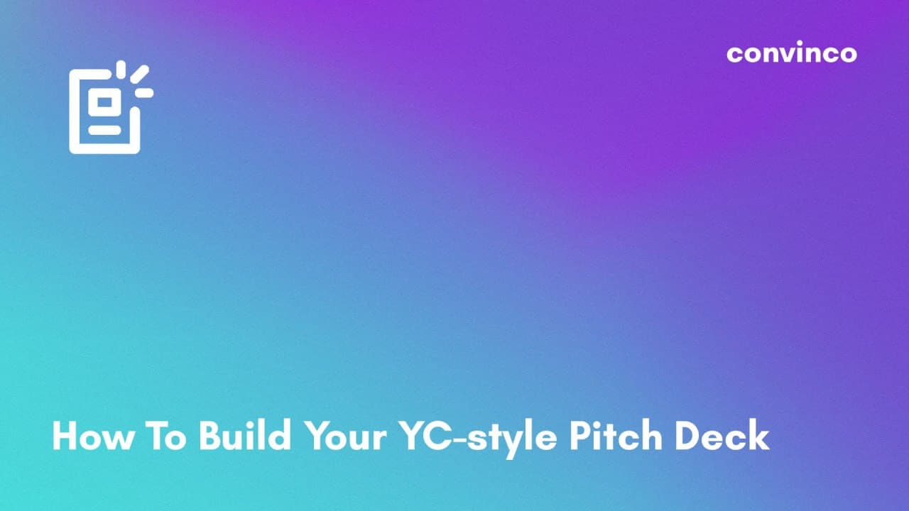How To Build Your YC-style Pitch Deck cover image